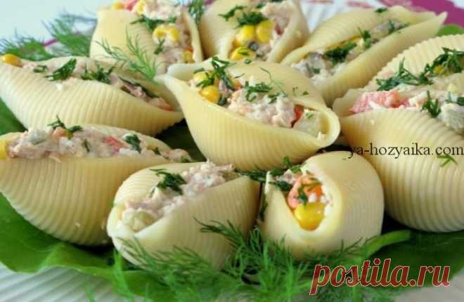 Фаршированные конкильони рецепт. Макароны фаршированные фаршем в сливочном соусе
