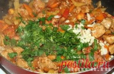 шкворчащая сковорода, она же мясо по-абхазски - ни один мужчина не устоит…