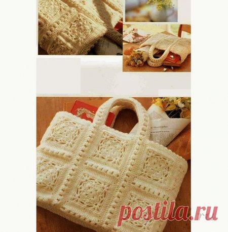 Сумка крючком