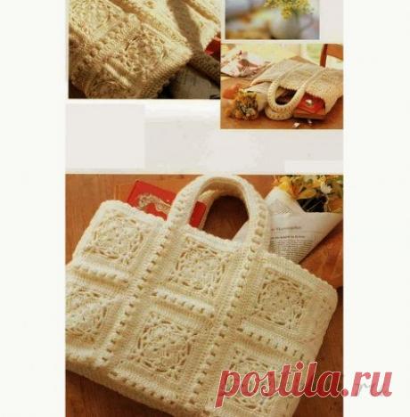 Сумка крючком