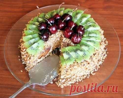 Торт из пряников и сметаны