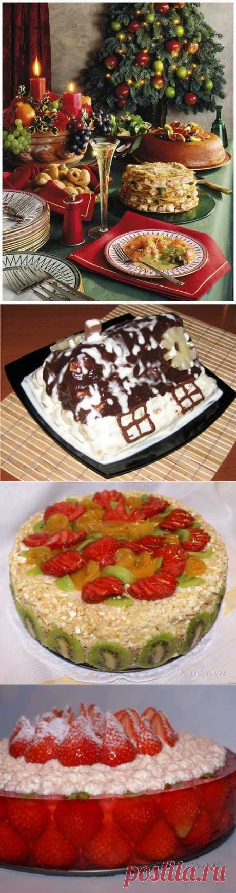 В предверье Нового года: почти два десятка вкуснейших тортов!