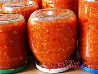 Аджика из кабачков на зиму