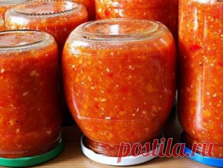 Аджика из кабачков на зиму