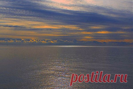 Желтое море.