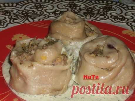 Манты &quot;розочки&quot; с фаршем и сушеными кабачками. - УЮТНАЯ КУХНЯ - Группы Мой Мир