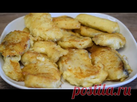 За КОПЕЙКИ из самой ДЕШЕВОЙ рыбы! Всего 5 минут и ужин готов! За уши не оттащить так ВКУСНО