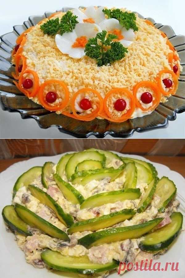 ТОР - 5 Рецептов чудесных и вкусных салатов
