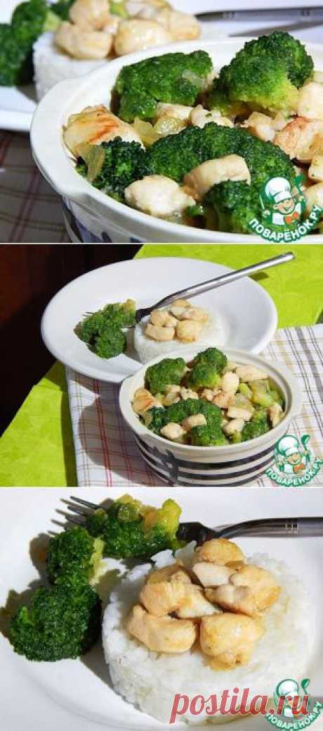 Стир-фрай из курицы с брокколи - кулинарный рецепт