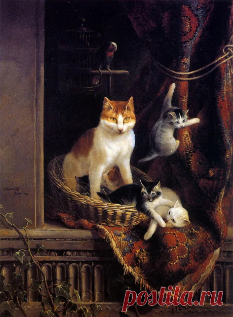 Генриетта Роннер-Книп (1821 - 1909) - Биография художника, известные произведения, выставки | Артхив