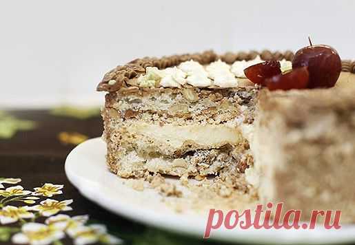 Рецепт " Киевского " торта (все секреты с фотографиями)