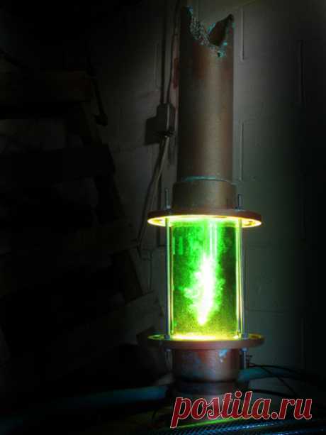 Пузырящаяся Труба лампа: 9 шагов (с картинками)