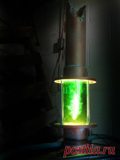 Пузырящаяся Труба лампа: 9 шагов (с картинками)