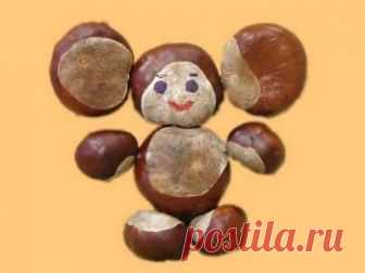 Поделки из каштанов