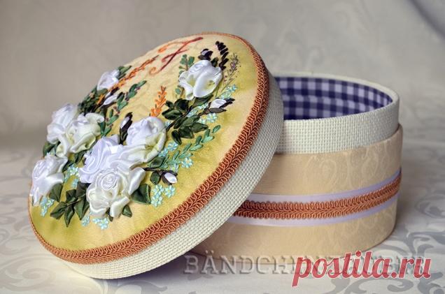 Розы для Флорентины - запись пользователя HOBBIT (Natalja) в сообществе Вышивка в категории Вышивка лентами