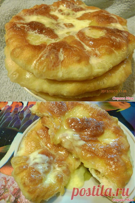 ПЫШКИ СО СМЕТАНОЙ И САХАРОМ.