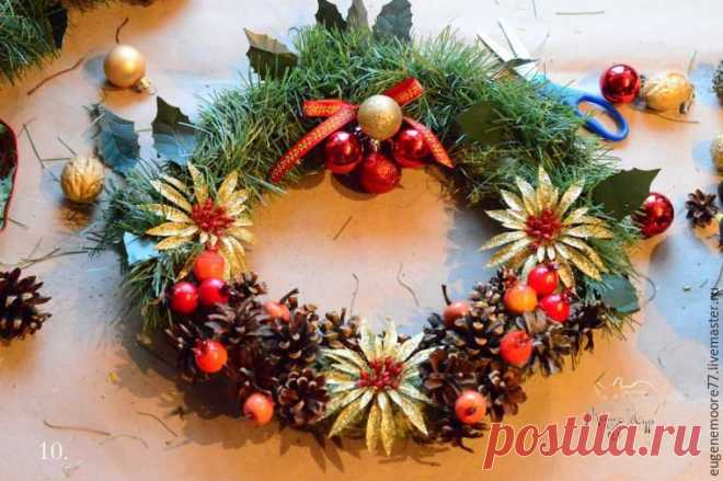 Делаем Новогодний венок