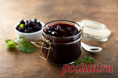 Варенье из черной смородины с желфиксом — Домашние заботы