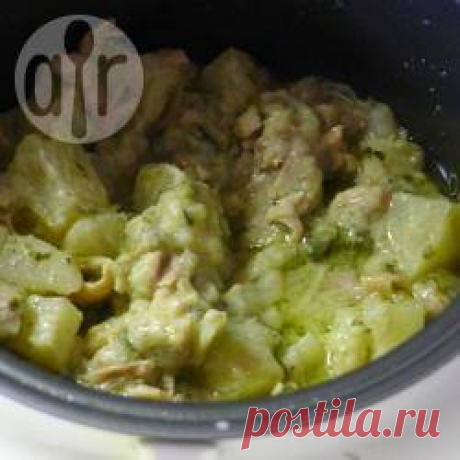 Рецепт: Картошка с курицей в мультиварке - все рецепты России