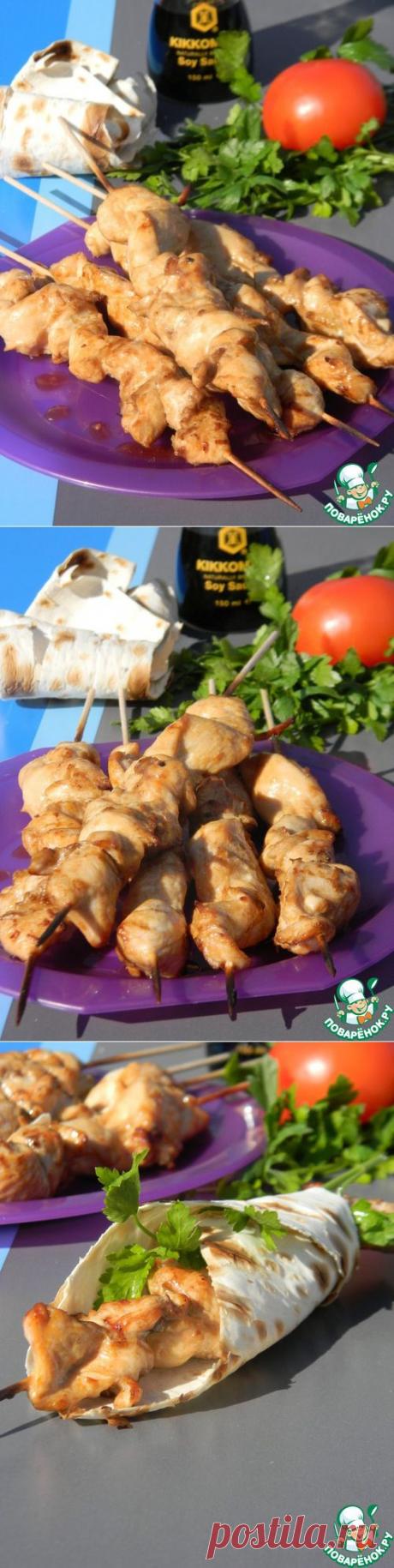 Куриные шашлычки &quot;Привет из Таиланда&quot; - кулинарный рецепт