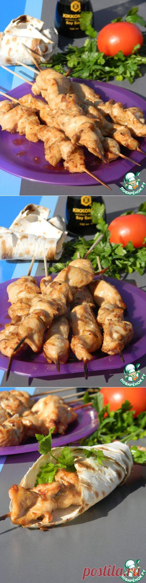 Куриные шашлычки "Привет из Таиланда" - кулинарный рецепт