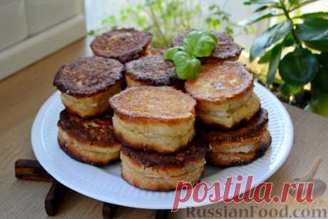 Рецепт: Гренки-сэндвичи с фаршем на RussianFood.com