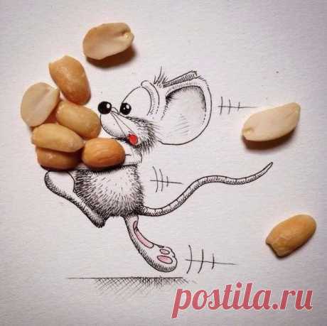Художник-иллюстратор Apredart Эти мышки такие замечательные!)