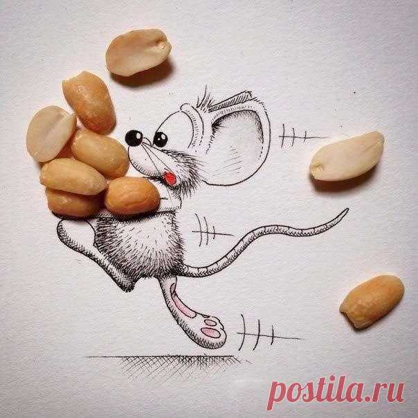 Художник-иллюстратор Apredart Эти мышки такие замечательные!)