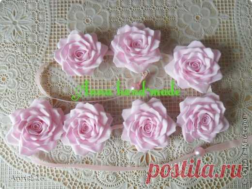 Розочка из фома. | Страна Мастеров