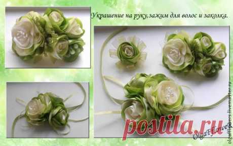 Пышная роза без специнструментов. МК