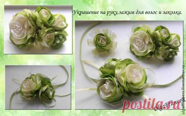 Пышная роза без специнструментов. МК