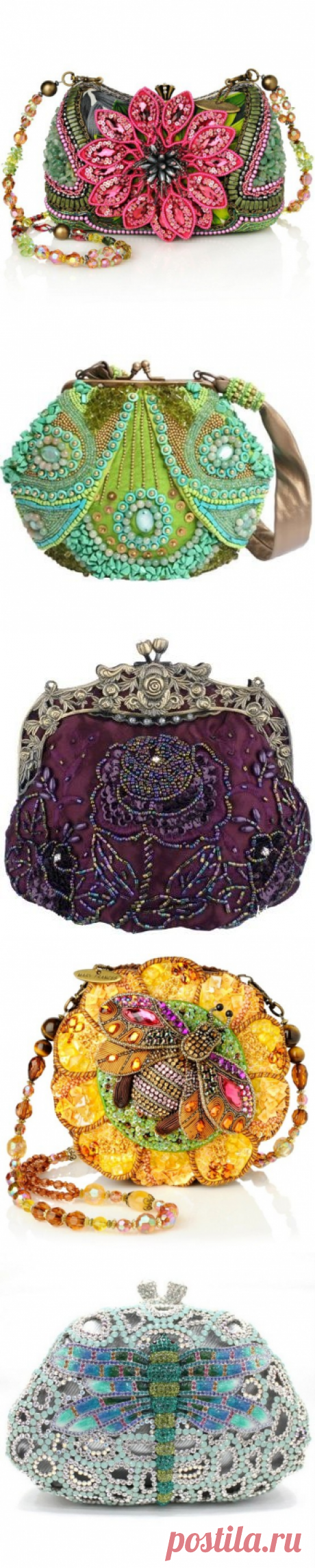 Сумочки-кошелечки, расшитые бисером