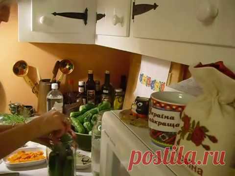 Маринованные огурцы на зиму «Сладкие».