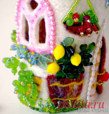 Мои любимые ДОМИКИ (войлок,фетр)