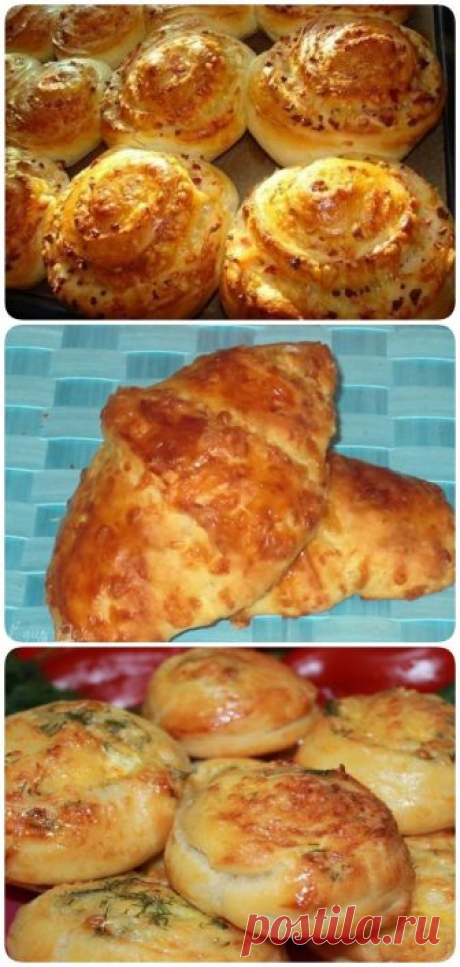 Ароматные сырные булочки — просто и очень вкусно! - interesno.win