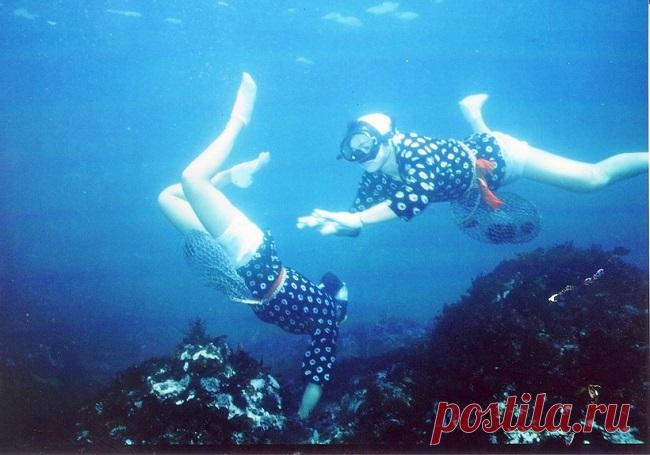 Никаких мужчин: исключительно женская профессия ныряльщиц в Японии | Краше Всех