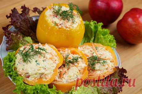 Последние новости - РЕЦЕПТ ДНЯ: Перец фаршированный яблоками и морковью
