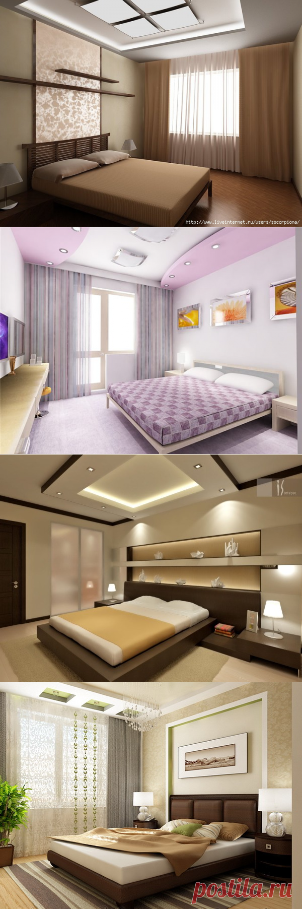 Современные интерьеры спальни фото