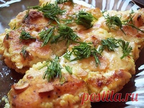 Куриная грудка в сливочно-чесночном соусе

Ингредиенты:
- 800 г куриного филе
- 4-5 зубчиков чеснока
Показать полностью…