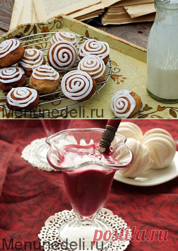 12 рецептов постной сладкой выпечки и десертов / Меню недели