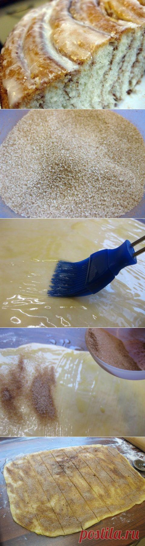 Пирог "Улитка" с корицей