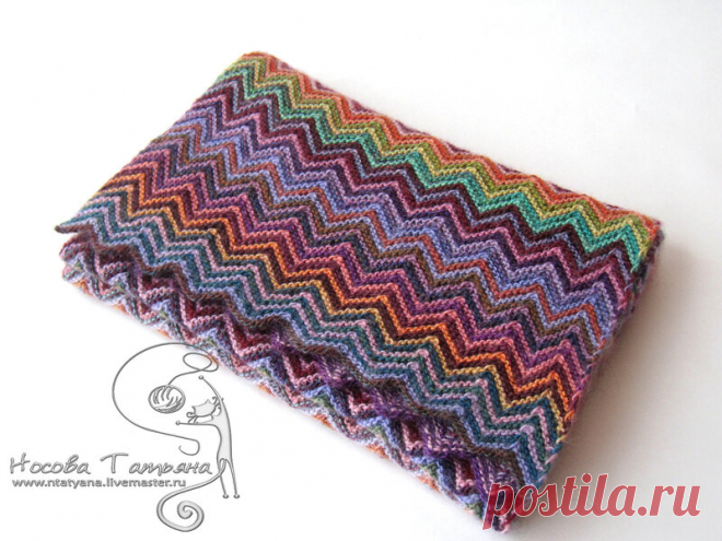 Шарф а-ля Миссони от Татьяны Носовой