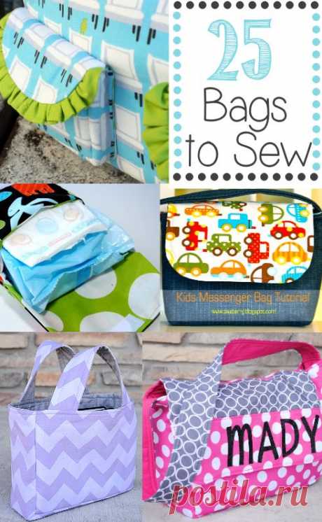25 Bag Sewing Patterns