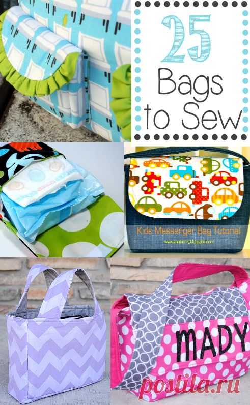 25 Bag Sewing Patterns