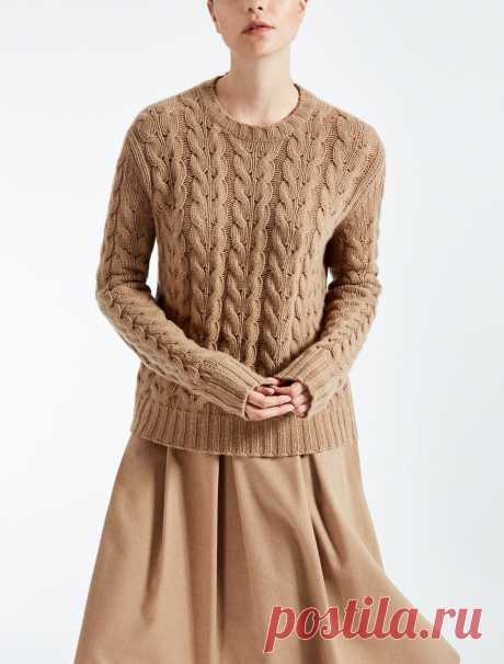 Подборка моделей для вязания спицами, со схемами. Макс Мара и другие бренды. | Ольга Прилуцкая, вязание. | Дзен