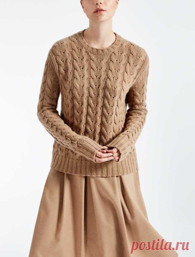 Подборка моделей для вязания спицами, со схемами. Макс Мара и другие бренды. | Ольга Прилуцкая, вязание. | Дзен