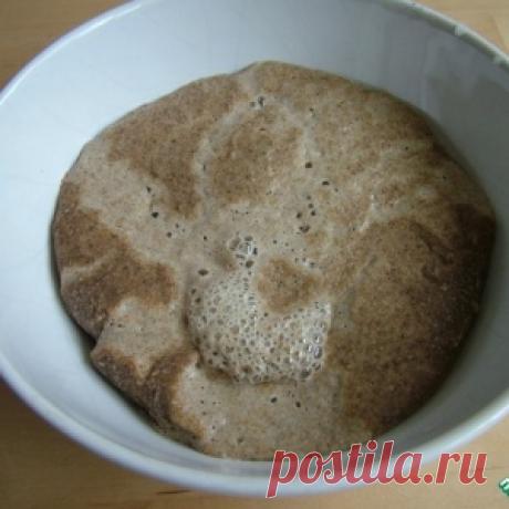 Как сделать закваску спонтанного брожения всего из двух продуктов - муки и воды - МирТесен