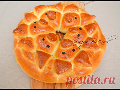 Булочный пирог &#8220;Поросячий хоровод&#8221; | Sugar & Breads in Russia