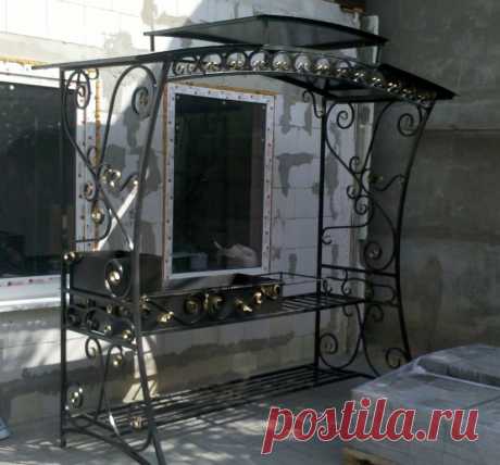 Мангал кованый