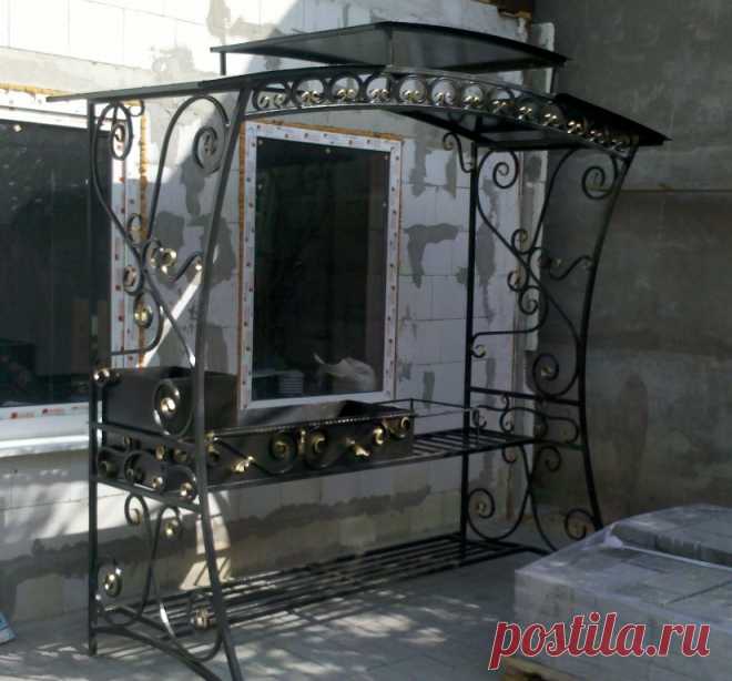Мангал кованый